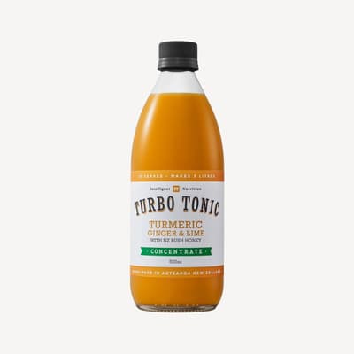 Turbo Tonics Turmeric Ginger & Lime Concentrate 500ml