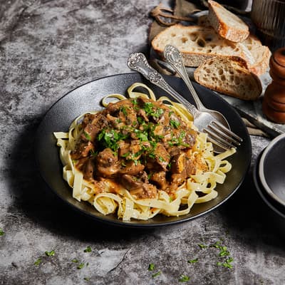 Farro Kitchen Beef & Mushroom Stroganoff 800g