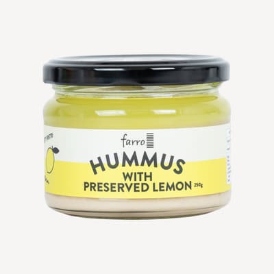 Farro Lemon Hummus 250g