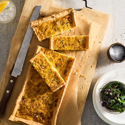 Farro Kitchen Emmental & Bacon Lardon Quiche 640g
