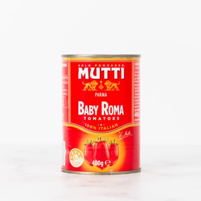 Mutti Baby Roma Tomatoes 400g