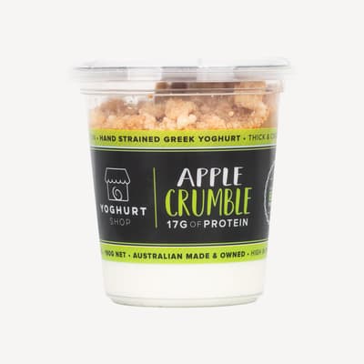 The Yoghurt Shop Apple Crumble Yoghurt 190g