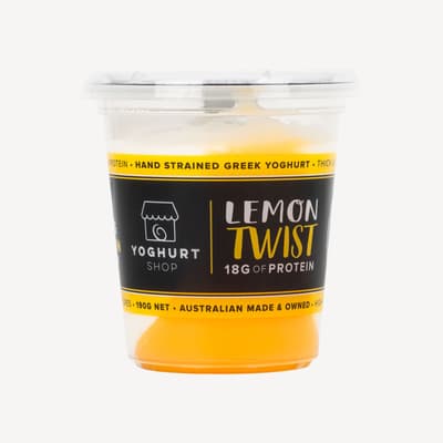 The Yoghurt Shop Lemon Twist Yoghurt 190g