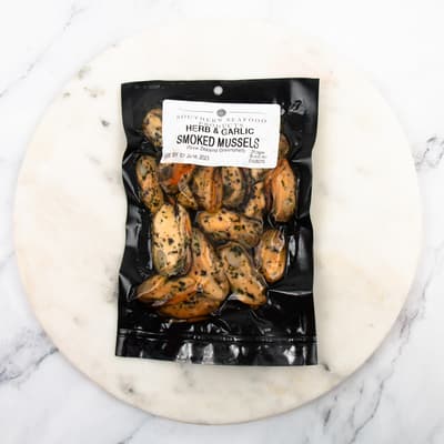 Southern Seafood Garlic Herb Smoked Mussels 250g