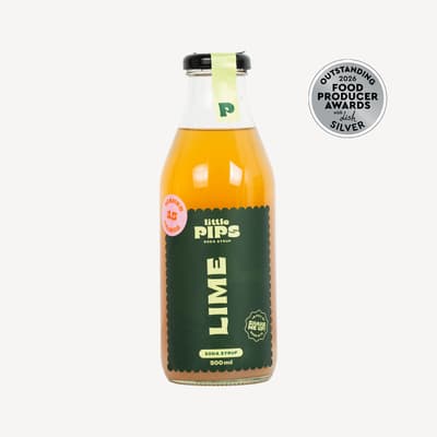 Little Pips Lime Soda Syrup 500ml