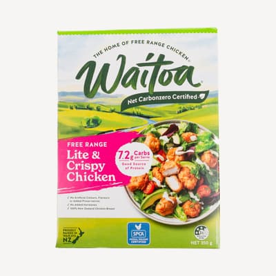 Waitoa Lite & Crispy Chicken 350g