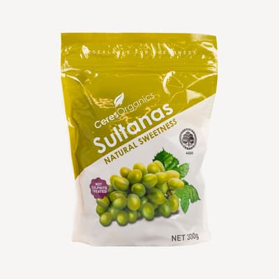 Ceres Sultanas 300g