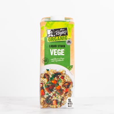 Mrs Rogers Liquid Vege Stock 1l