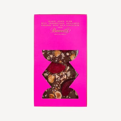Bennetts Plum And Hazelnut Bar Choc Bar 110g