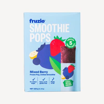 Fruzio Smoothie Pops Mixed Berry 5pk