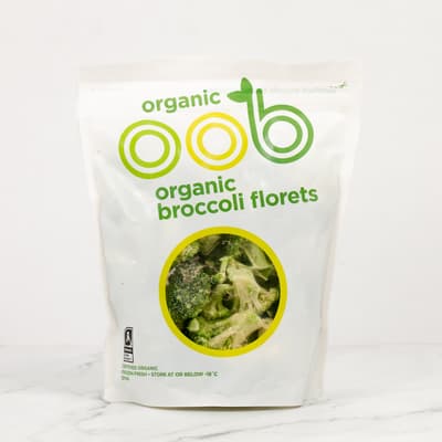 Oob Organic Broccoli Floret 370g