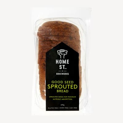 Home St Sprouted Good Seed Bread 470