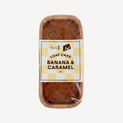 Farro Banana & Caramel Loaf Cake 350g