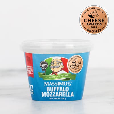 Massimos Buffalo Mozzarella Cheese 125g