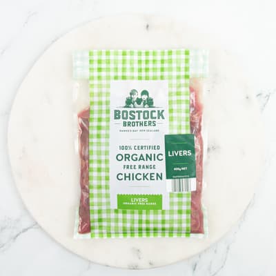 Bostock Organic Chicken Livers 400g