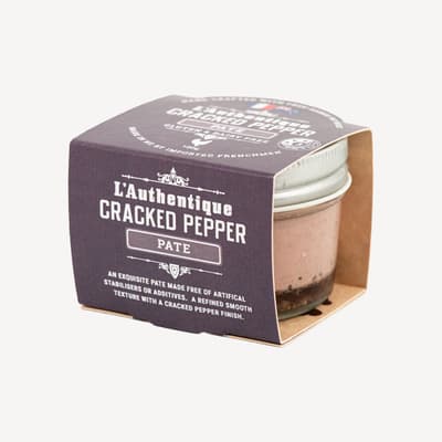 L Authentique Cracked Pepper Pate 100g