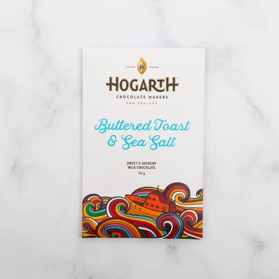Hogarth Buttered Toast And Sea Salt 70g