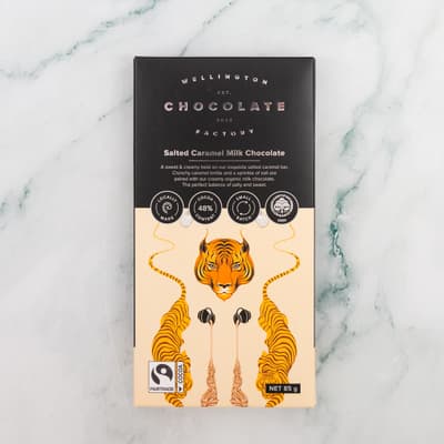 Wellington Chocolate Factory Caramel Milk Chocolate 75g