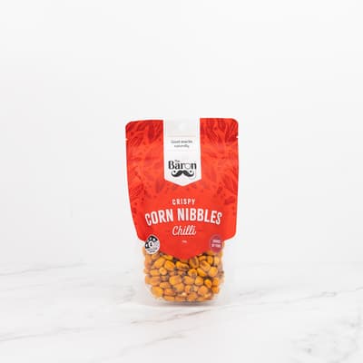The Baron Chilli Corn Nibbles 100g