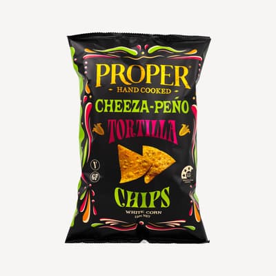 Proper Crisps Tortilla Cheeza Peno 150g