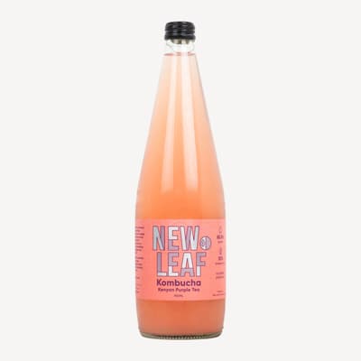 New Leaf Kenyan Purple Tea Kombucha 750ml