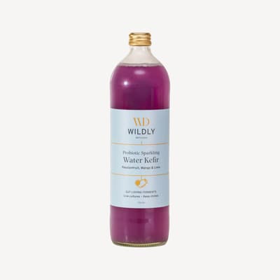 Wildly Delicious Water Kefir Passionfruit Mango Lime 750ml
