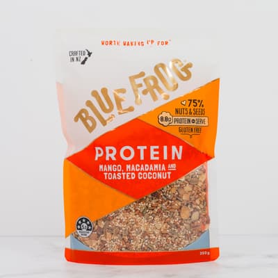 Blue Frog Mango, Macadamia, Toasted Coconut 350g