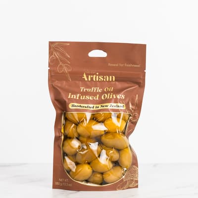 Kiwi Artisan Truffle Infused Olives 350g